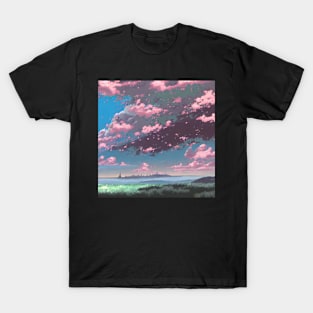 Anime Style Landscape T-Shirt